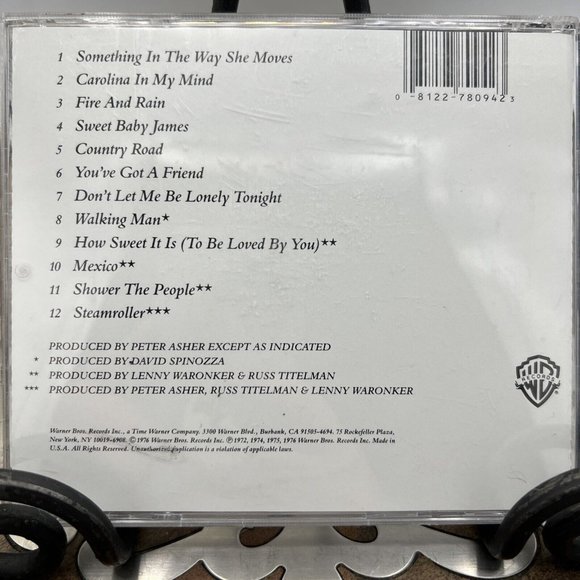 Greatest Hits by James Taylor (CD, 2004) - Picture 2 of 6